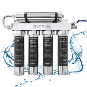 Sydros Wasserfilter Optimus 5-Stufen-all in one-Filter für die Küche